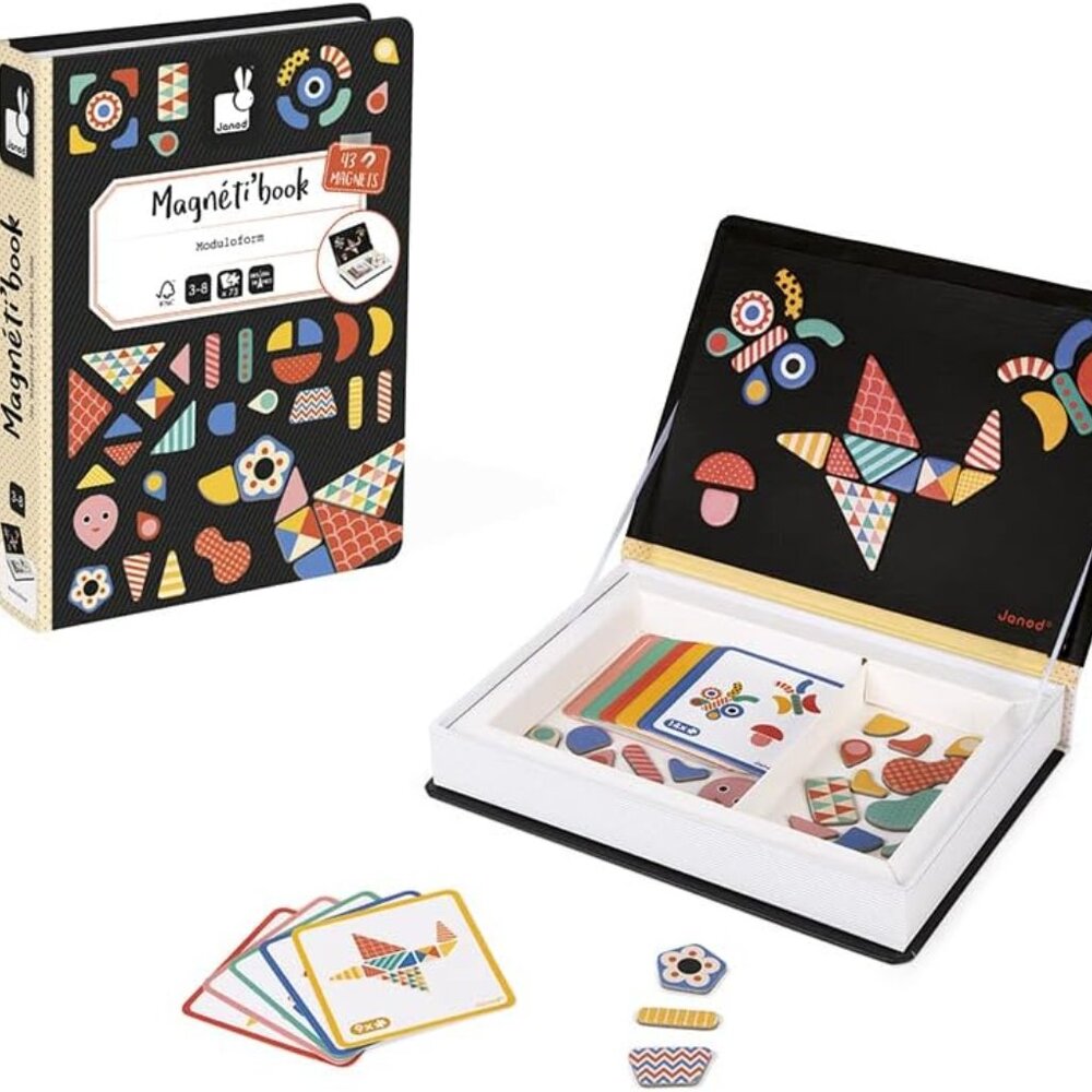 New Sealed Janod Magneti’Book Moduloform • 3 to 8 Years